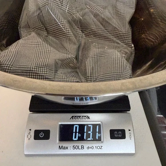 Anne Klein The Executive Boot Cut Houndstooth Plaid Dress Pants Women Size 8 New - Picture 14 of 15